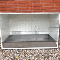 2 stk kassebure med bakke i rustfrit stål